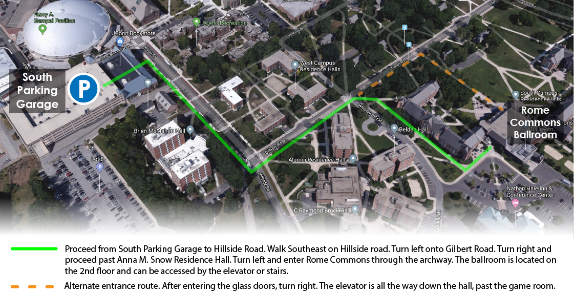 South Campus map